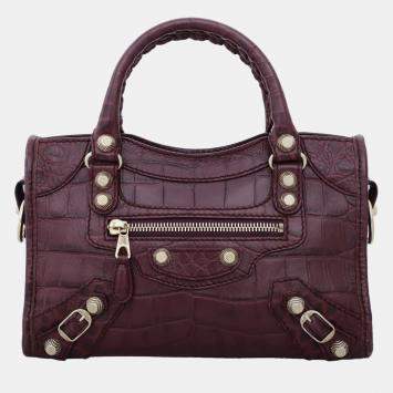 Pre Owned Balenciaga Mini City Bag