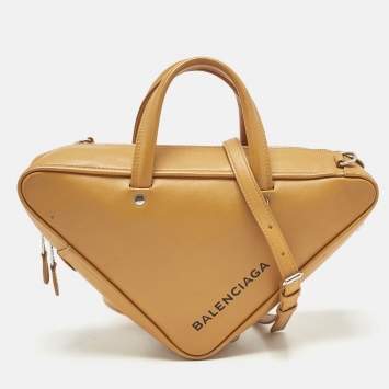 Balenciaga Papete Perforated Leather Maxi Twiggy Bag