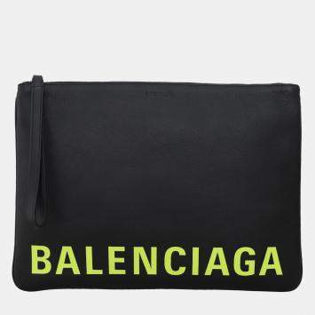 Pre Owned Logo Cash Handle Pouch
