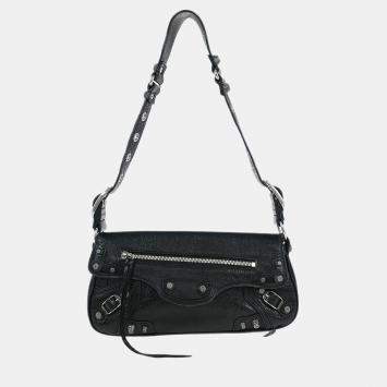 مملوكة مسبقًا حقيبة بالنسياجا لا كاغول سوداء