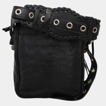 مملوكة مسبقًا Balenciaga Black Leather Le Cagole Crossbody Bag