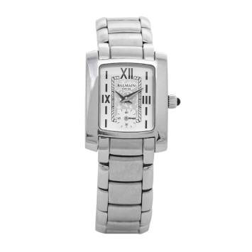 Pre Owned Balmain Silver Stainless Steel 3151 Women's Wristwatch 22 mm