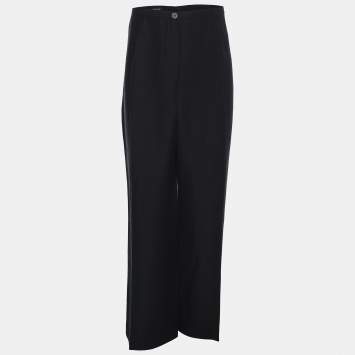 Pre Owned ```json
{"name": "Basler Navy Blue Linen Trousers XXXL", "name_ar": "بنطال كتان أزرق كحلي من بازلار مقاس ضخم جدًا جدًا (إكس إكس إكس لارج)"}
```