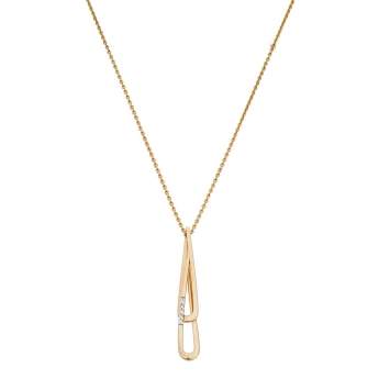 Pre Owned Bernhard H. Mayer Golden Comets Diamond 18K Two Tone Gold Pendant