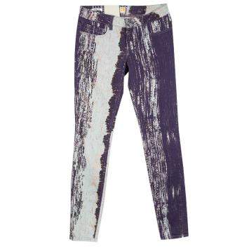 Pre Owned Boss Orange by Hugo Boss Multicolor Printed Slim Fit Lunja Jeans S