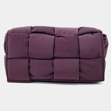 Pre Owned Bottega Veneta Padded Tech Mini Cassette Bag