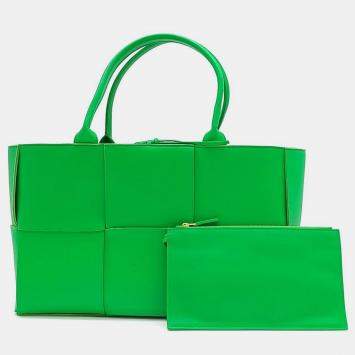 Pre Owned Bottega Veneta Arco Medium Tote Bag