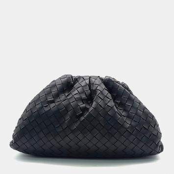 Pre Owned Bottega Veneta Mash Butter Calf The Pouch bag