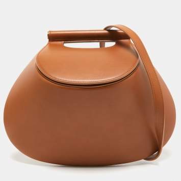 Pre Owned Bottega Veneta Brown Leather Fisherman Shoulder Bag