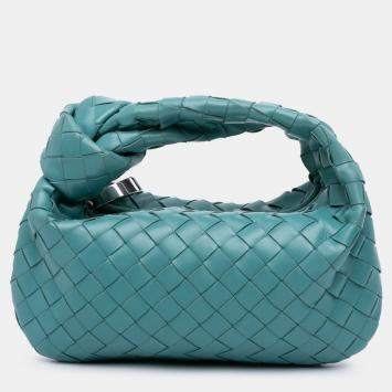 Bottega Veneta Blue Mini Nappa Intrecciato Jodie
