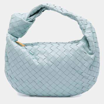 Bottega Veneta Blue Teen Nappa Intrecciato Jodie