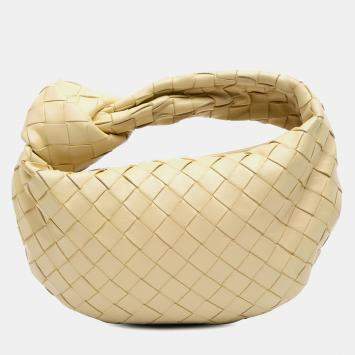 Bottega Veneta Yellow Mini Nappa Intrecciato Jodie