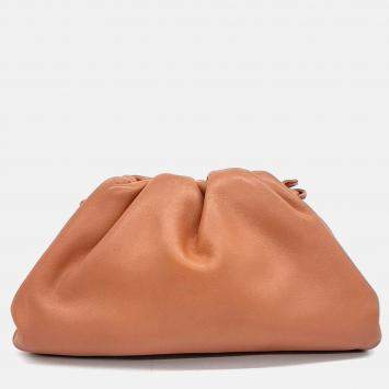 Pre Owned Bottega Veneta Brown Leather Butter Calf Crossbody Bag