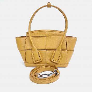 Pre Owned Bottega Veneta Leather Arco Mini