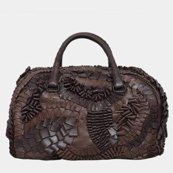 Pre Owned Bottega Veneta Intrecciato Karung San Marco Bag
