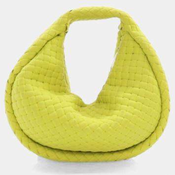 Pre Owned Bottega Veneta Mini Rubber Intrecciato Jodie