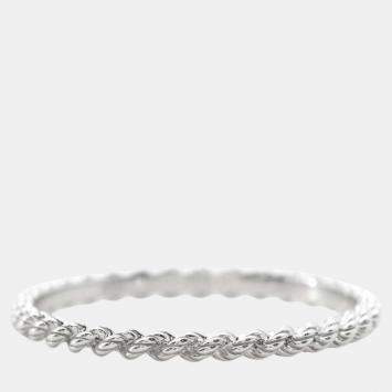 Boucheron Serpent BoheMe Ring Size 62/#21Jal0020 18K White Gold