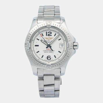 Breitling Colt A7738811/G793 Quartz White Stainless Steel Women's Wristwatch 33 mm