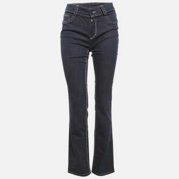 Pre Owned Burberry London Vintage Blue Denim Jeans S Waist 28"