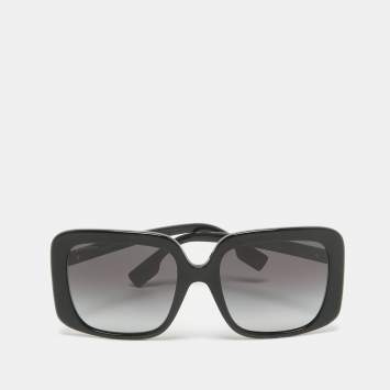 Pre Owned Burberry Black Gradient B 4363 Penelope Square Sunglasses