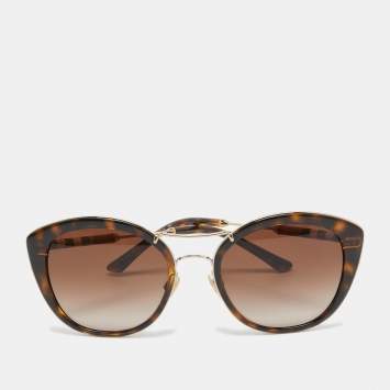 Pre Owned Burberry Brown Gradient B4251-Q Butterfly Sunglasses