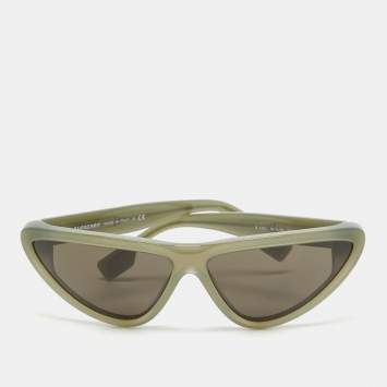 Pre Owned Burberry Grey/Black B4292 Cat Eye Sunglasses