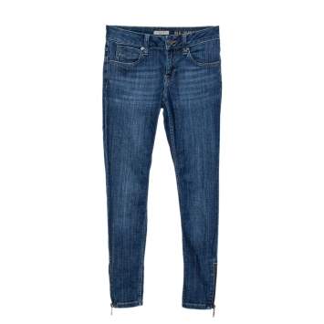 Pre Owned Burberry Brit Blue Medium Wash Burrington Skinny Jeans S