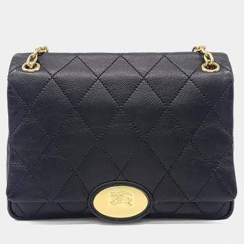 Pre Owned Burberry chain shoulder bag