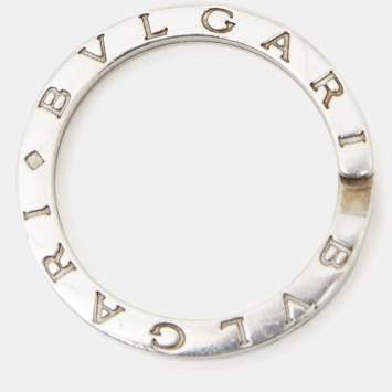 Pre Owned Bvlgari Bvlgari Sterling Silver Key Ring