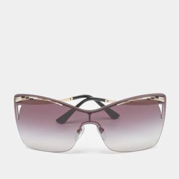 Bvlgari Black Gradient Serpenti BV6138 Sunglasses 