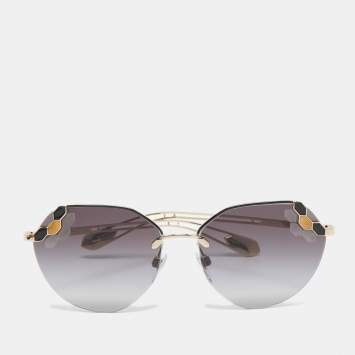 Bvlgari Black Gradient 6099 Serpenti Poisoncandy Sunglasses