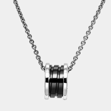 Bvlgari B.zeo1 Save the Children Ceramic Sterling Silver Necklace