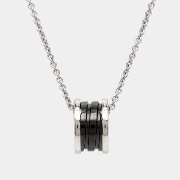 Bvlgari B.Zero1 Save the Children Ceramic Sterling Silver Necklace