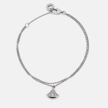 Bvlgari Divas' Dream Diamond 18k White Gold Bracelet S/M