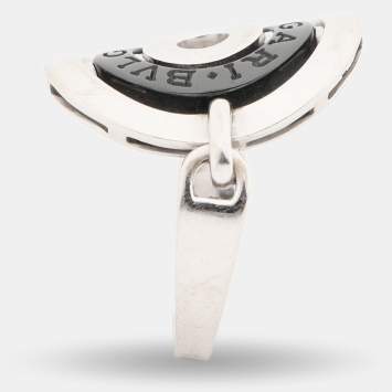 Pre Owned Bvlgari 18k White Gold Astrale Cerchi Ring