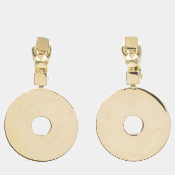 Bvlgari Lucia Earrings 18k Yellow Gold Gold Metal