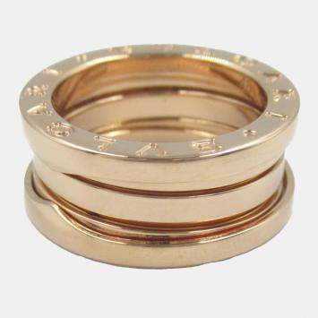 Bvlgari 18K Rose Gold B.Zero1 Band Ring EU 48