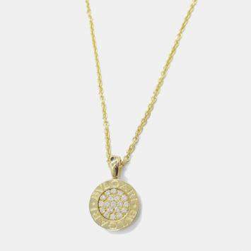 Bvlgari 18K Yellow Gold Diamond  Bvlgari Necklace