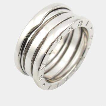 Bvlgari 18K White Gold B-Zero1 Ring EU 52