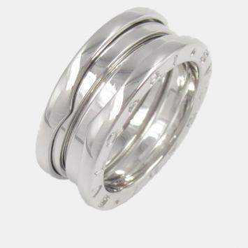 Bvlgari 18K White Gold B-Zero1 Ring EU 52