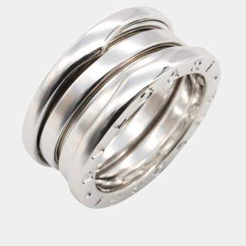 Bvlgari 18K White Gold B-Zero1 Ring EU 50