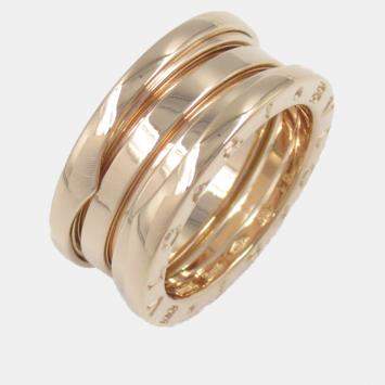 Bvlgari B.Zero1 18K Rose Gold Band Ring EU 51