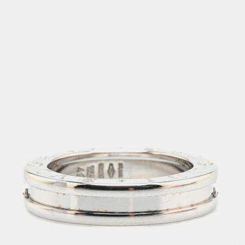 Bvlgari 18K White Gold B.Zero1 One Band Ring