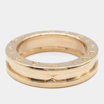 Bvlgari B.Zero1 18K Rose Gold Ring EU 49