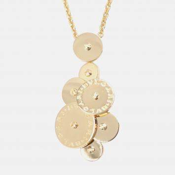 Pre Owned Bvlgari Cicladi 18K Yellow Gold Pendant Necklace