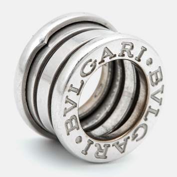 Pre Owned Bvlgari B.zero1 18k White Gold Pendant