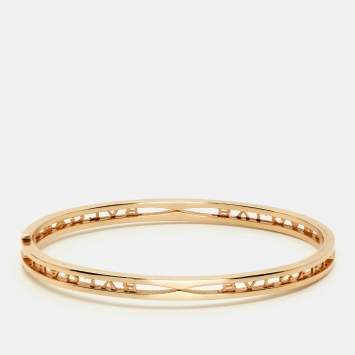 Pre Owned Bvlgari B.Zero1 18k Rose Gold Bracelet ML