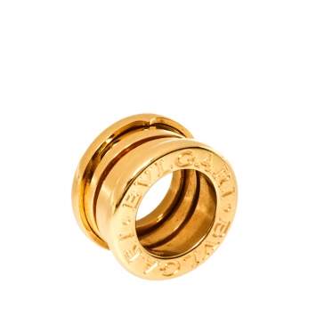 Pre Owned Bvlgari B.Zero1 18K Yellow Gold Pendant 