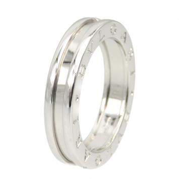 Pre Owned Bvlgari B.Zero1 1-Band 18K White Gold Ring EU 58