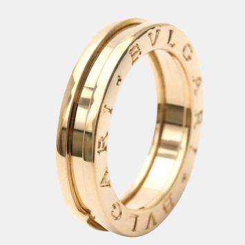 Pre Owned Bvlgari  B.Zero1 XS 18K Rose Gold Ring EU 51